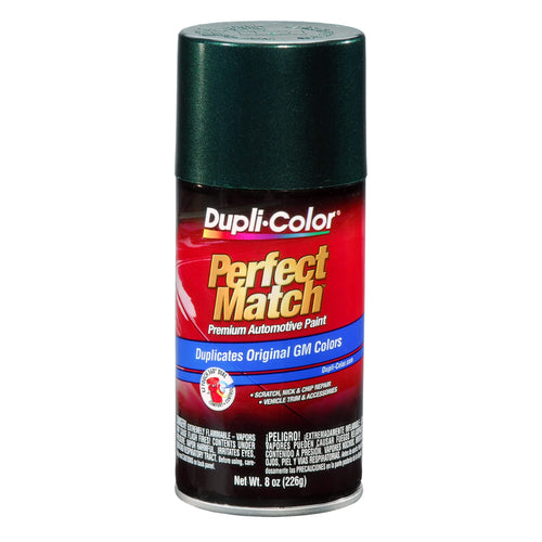 Perfect Match Dupli-Color Automotive Spray Paint – General Motors Medium Green Pearl Metallic, 47 WA9539 – 8 oz. Aerosol Can