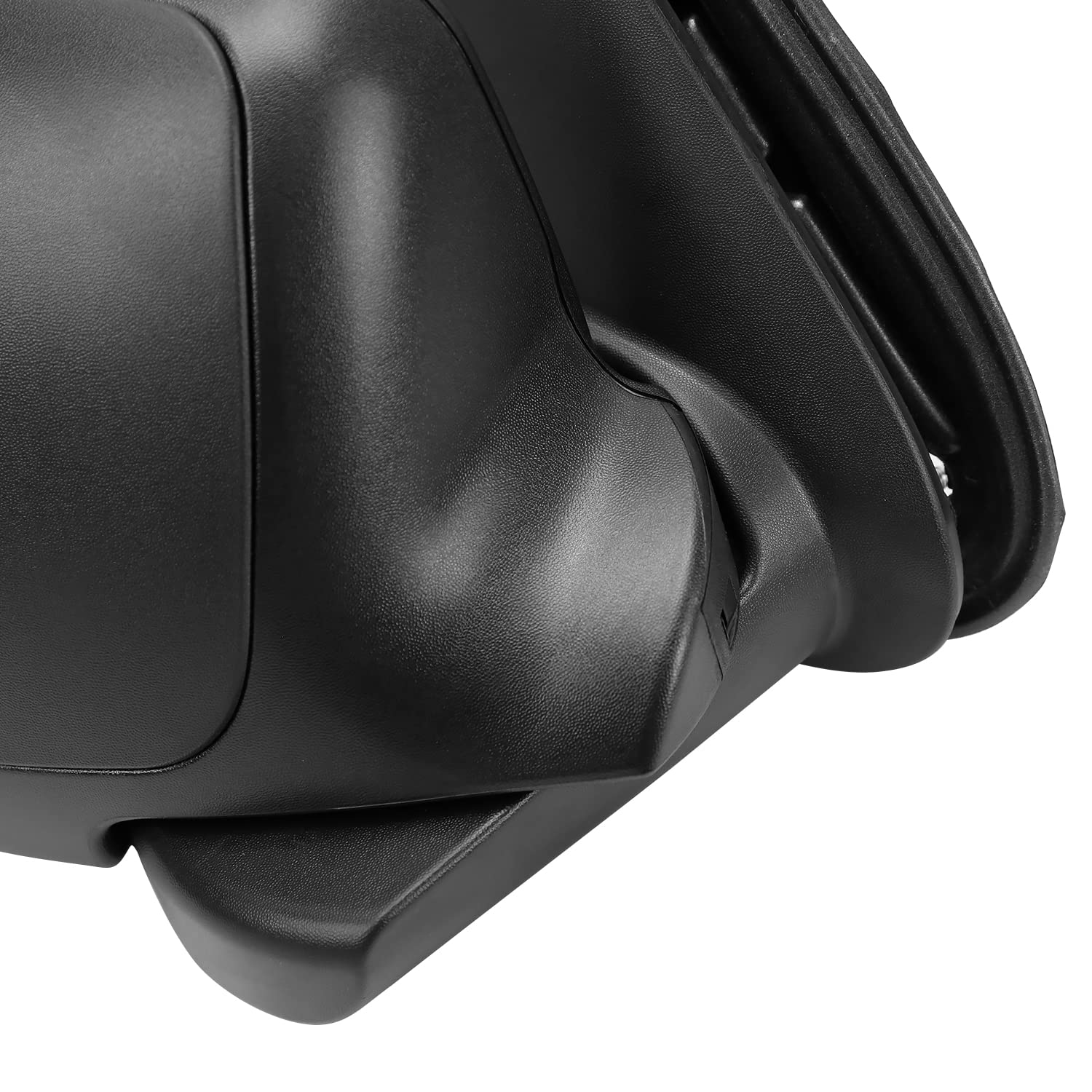 Spec-D Tuning Right Side Glossy Matte Black Manual Side Mirrors Compatible with Chevrolet Chevy S10 1994-2001