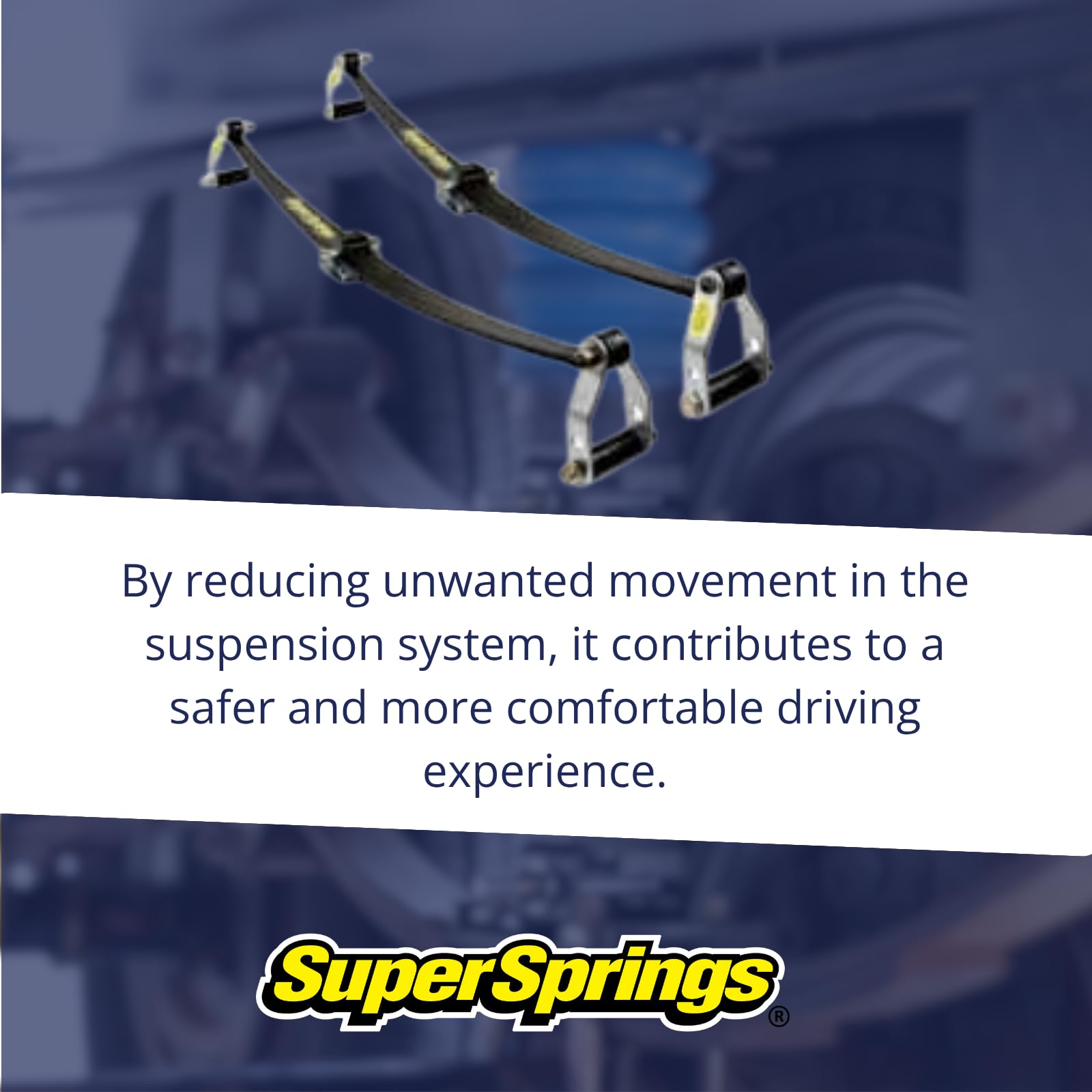 SuperSprings SSA36 for Toyota Tacoma, Black