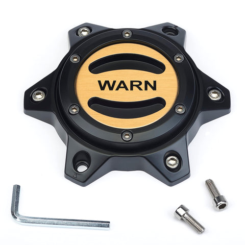 Replacement Warn Industries 104481 Center Cap Black/gld