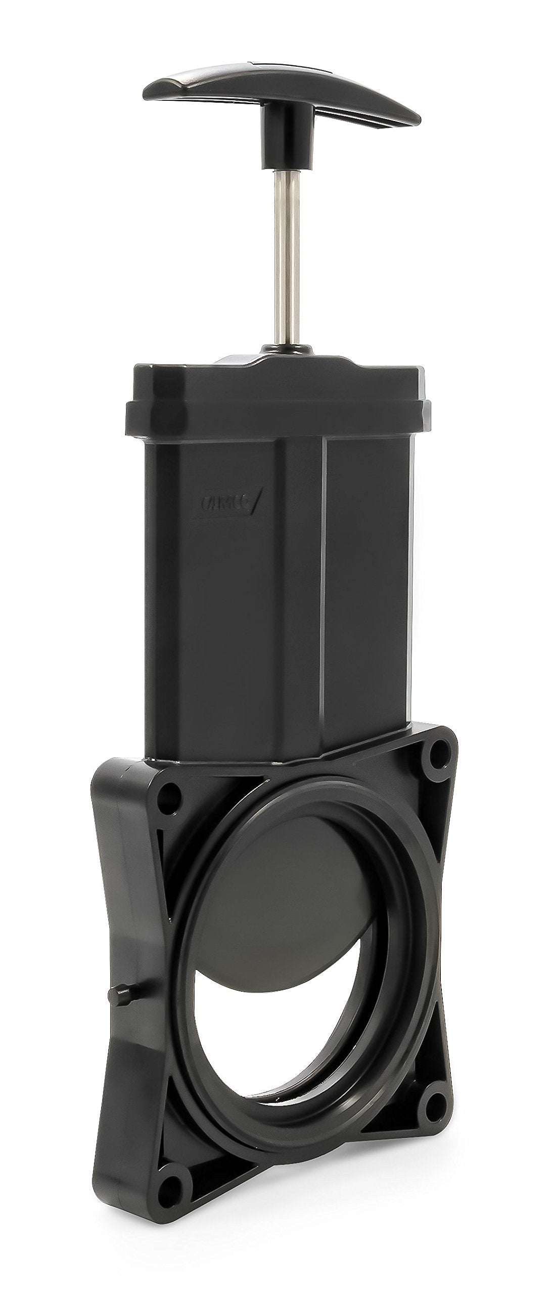Camco Replacement RV Waste Valve with Handle - Features Durable Plastic Handle & 3-Inch Diameter Valve Opening (39513)