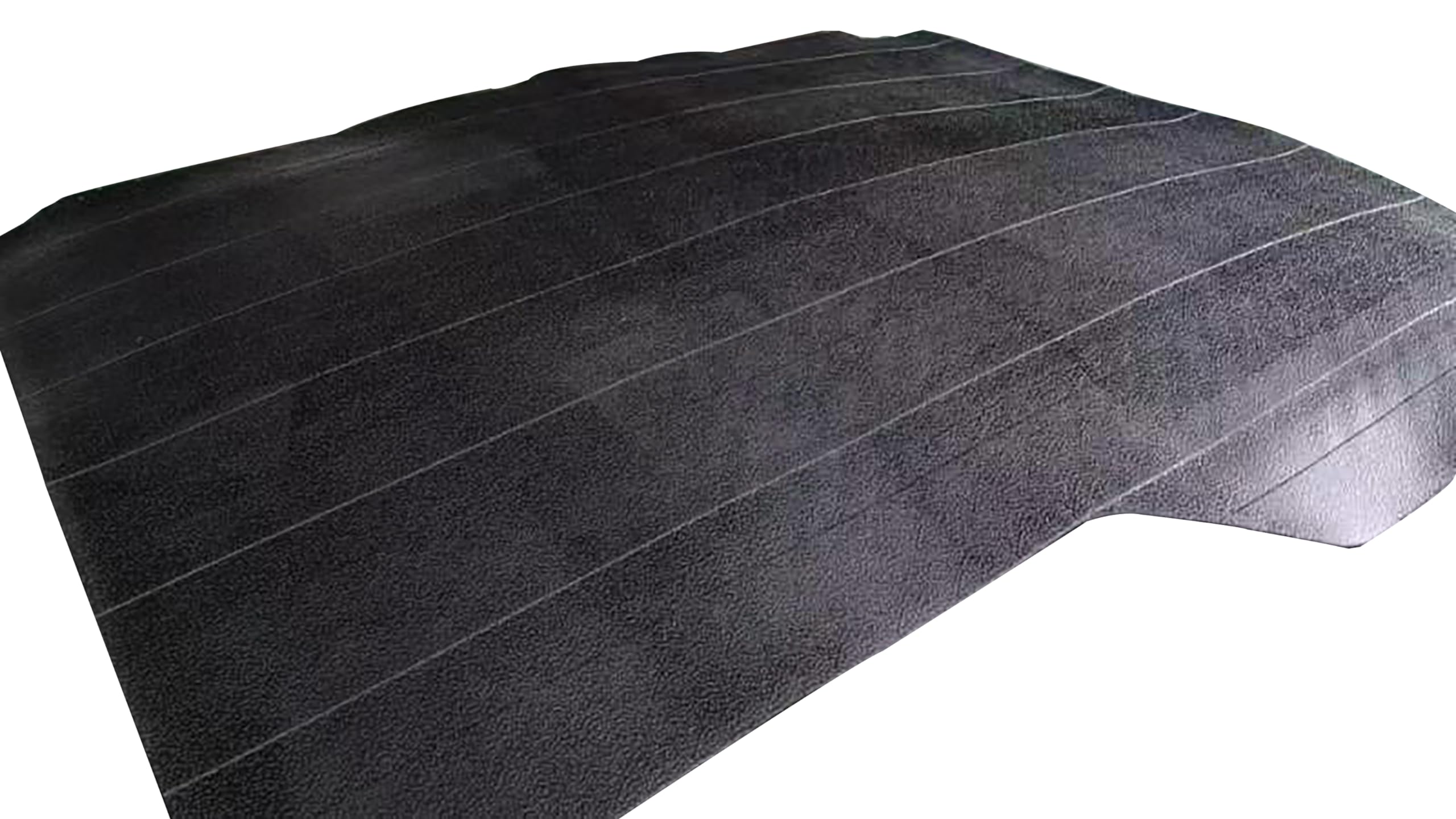 TOTALINER Black Horse 6mm Heavy Duty Rubber Anti-Skid Bed Mat Rug Liner Compatible with 2019-2025 Chevrolet Silverado 1500/2019-2025 GMC Sierra 1500-BMGM01A