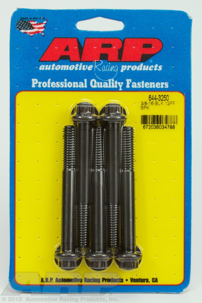 Black ARP (644-3250) Oxide Bolt