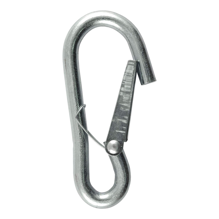 CURT Snap Hook 81261 Trailer Safety Chain Hook Carabiner Clip, 3/8-Inch Diameter, 2,000 lbs
