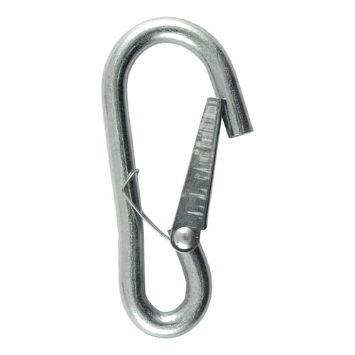 CURT Snap Hook 81261 Trailer Safety Chain Hook Carabiner Clip, 3/8-Inch Diameter, 2,000 lbs