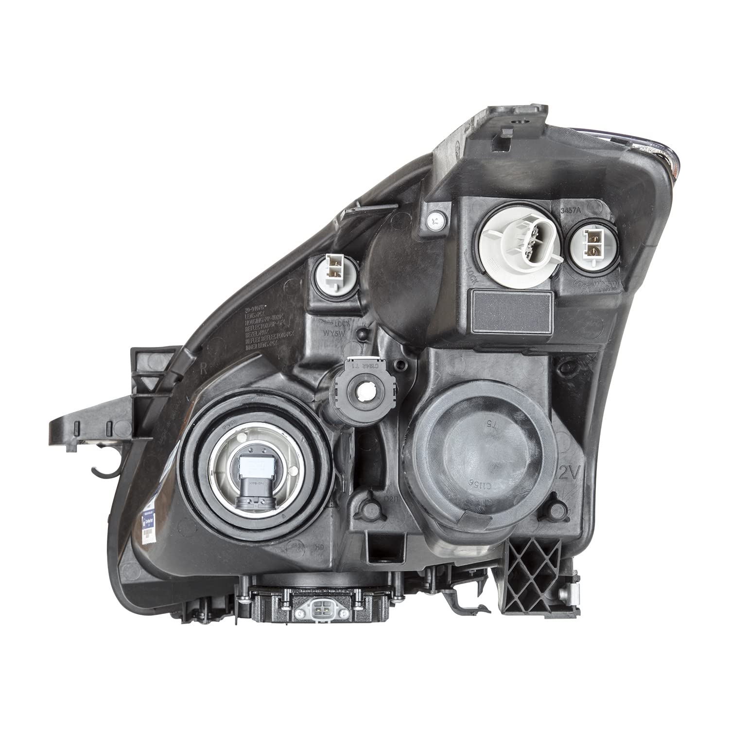Right TYC Headlight Assembly Compatible with 2010-2012 Nissan Altima