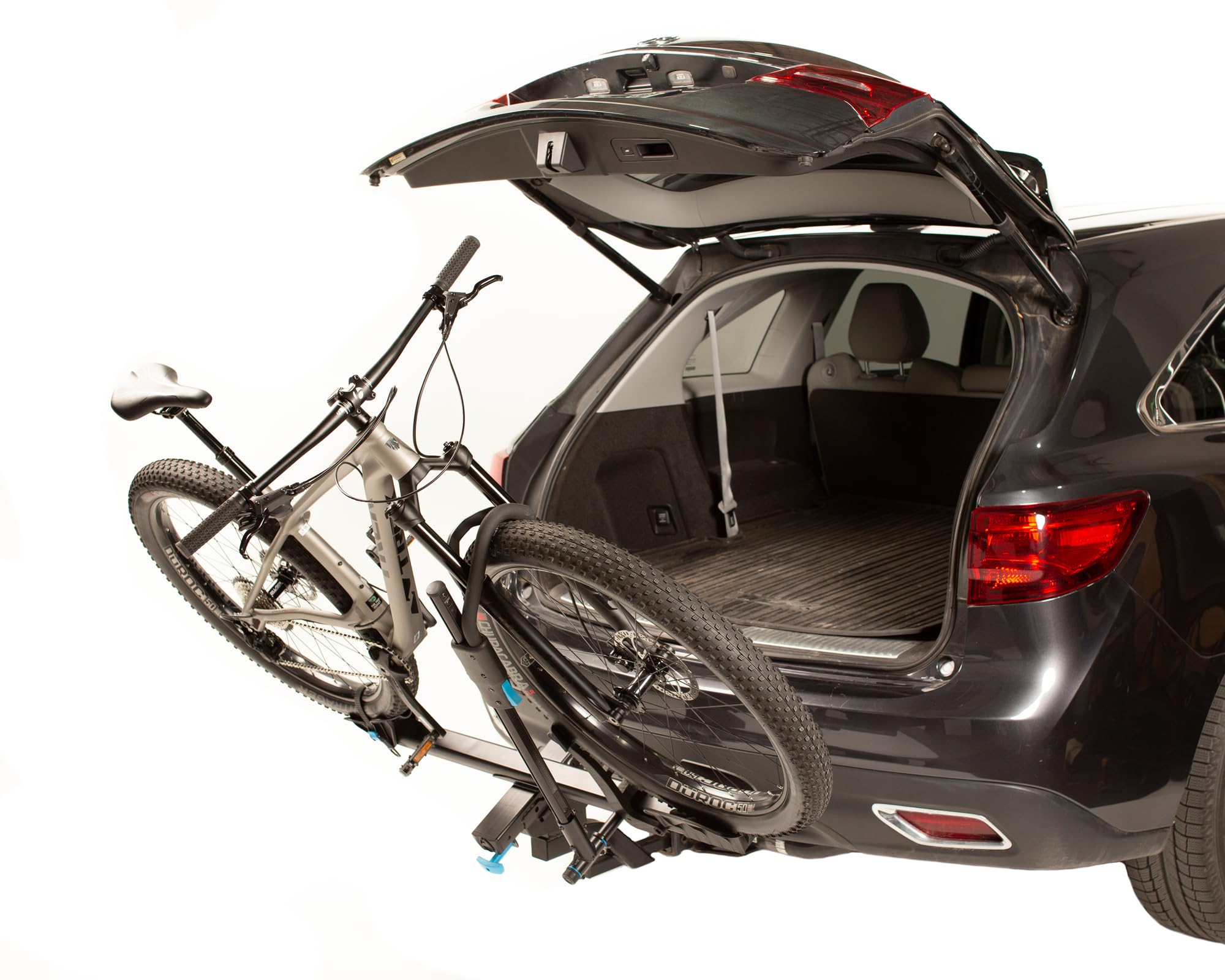 MonoRail Solo RockyMounts 1-Bike (2" &1.25") Expandable Platform Hitch Bicycle Rack