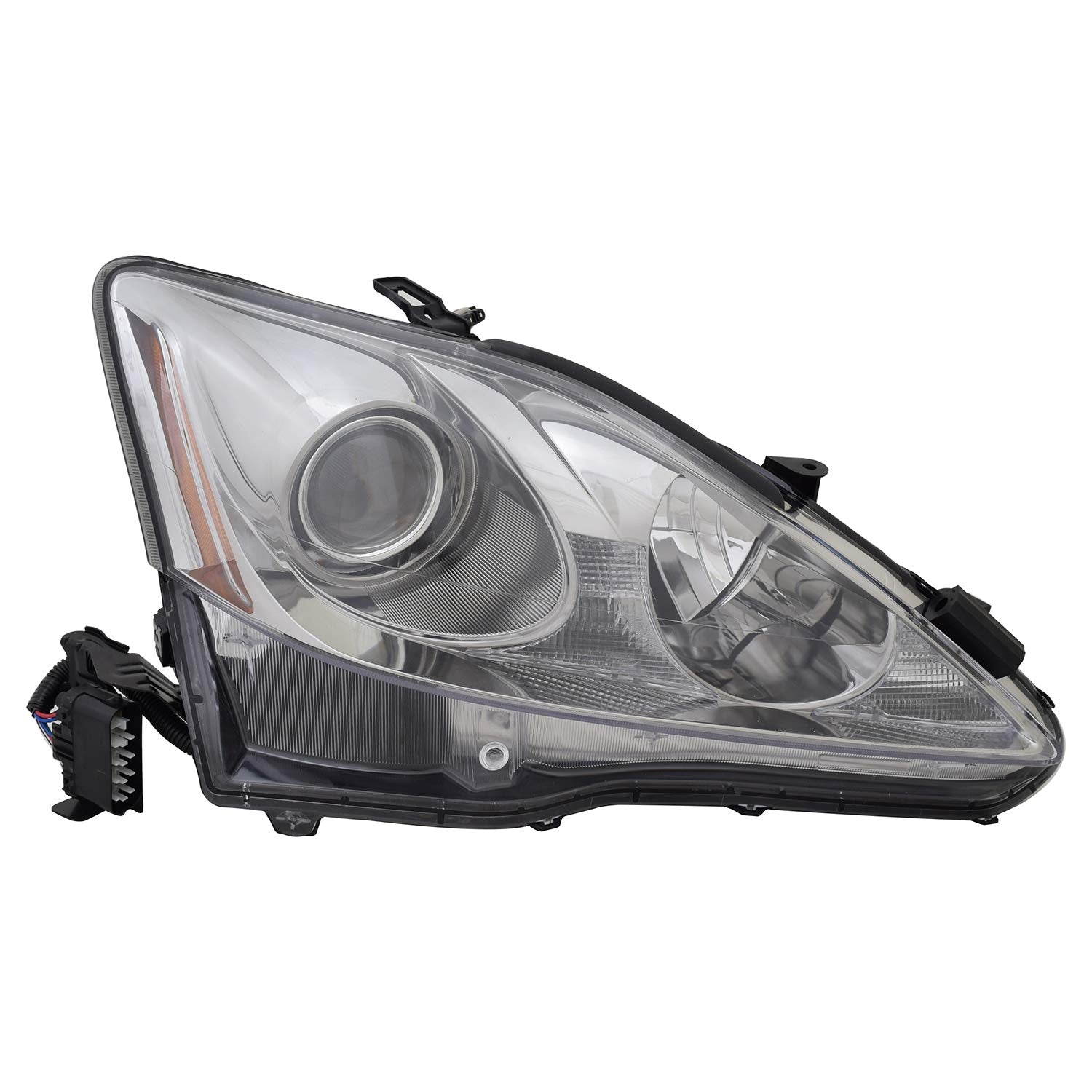 Right TYC Headlight Assembly Compatible with 2011-2013 Lexus IS250