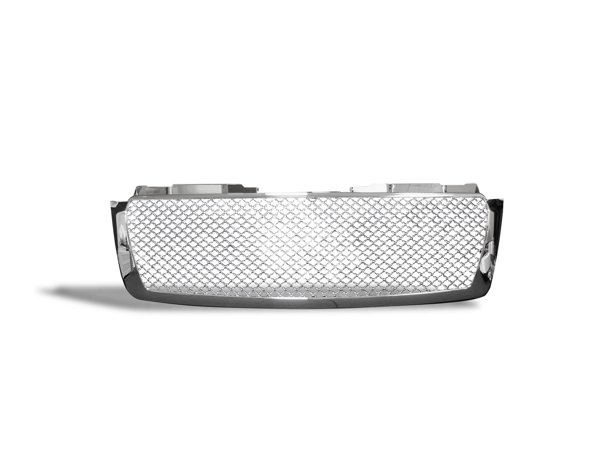 7146990 Armordillo USA Chrome Mesh Front Hood Grille Fits 2007-2014 Chevy Avalanche