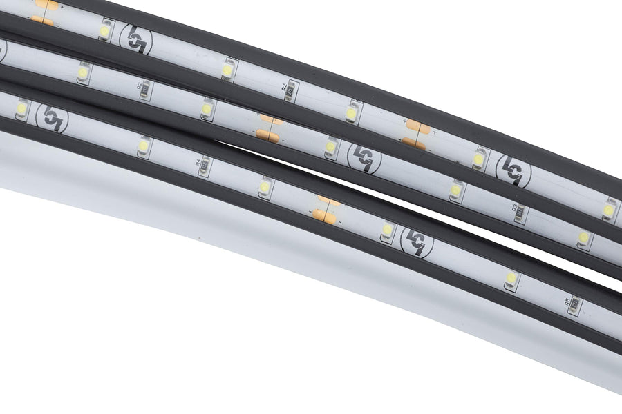 Lippert Components Solera Awning Light Kit with White Lights, Switch and Plate for 5th Wheel RVs, Travel Trailers and Motorhomes - 674283, 21'