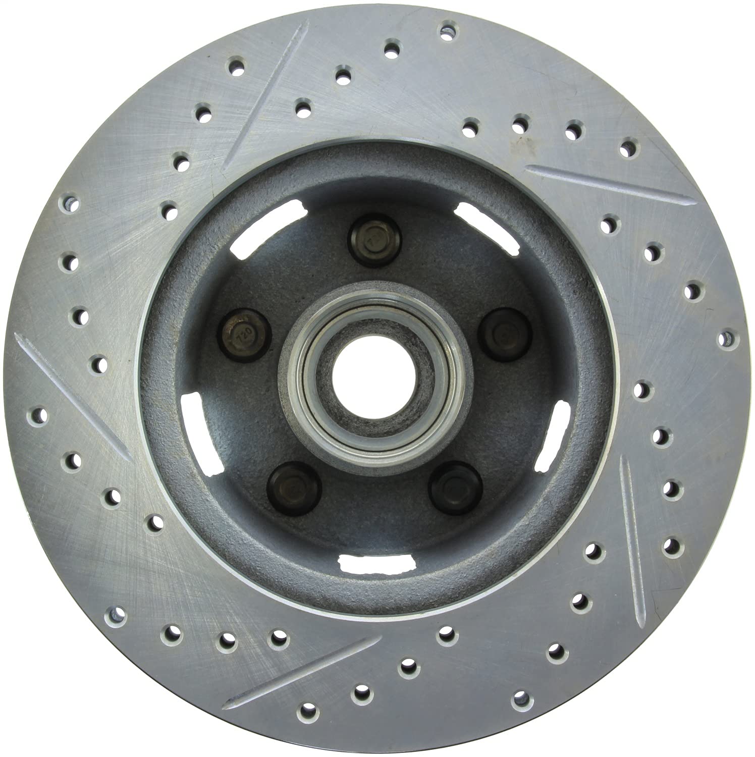 Select Sport Drilled & Slotted Rotor, Left Stoptech 227.61053L