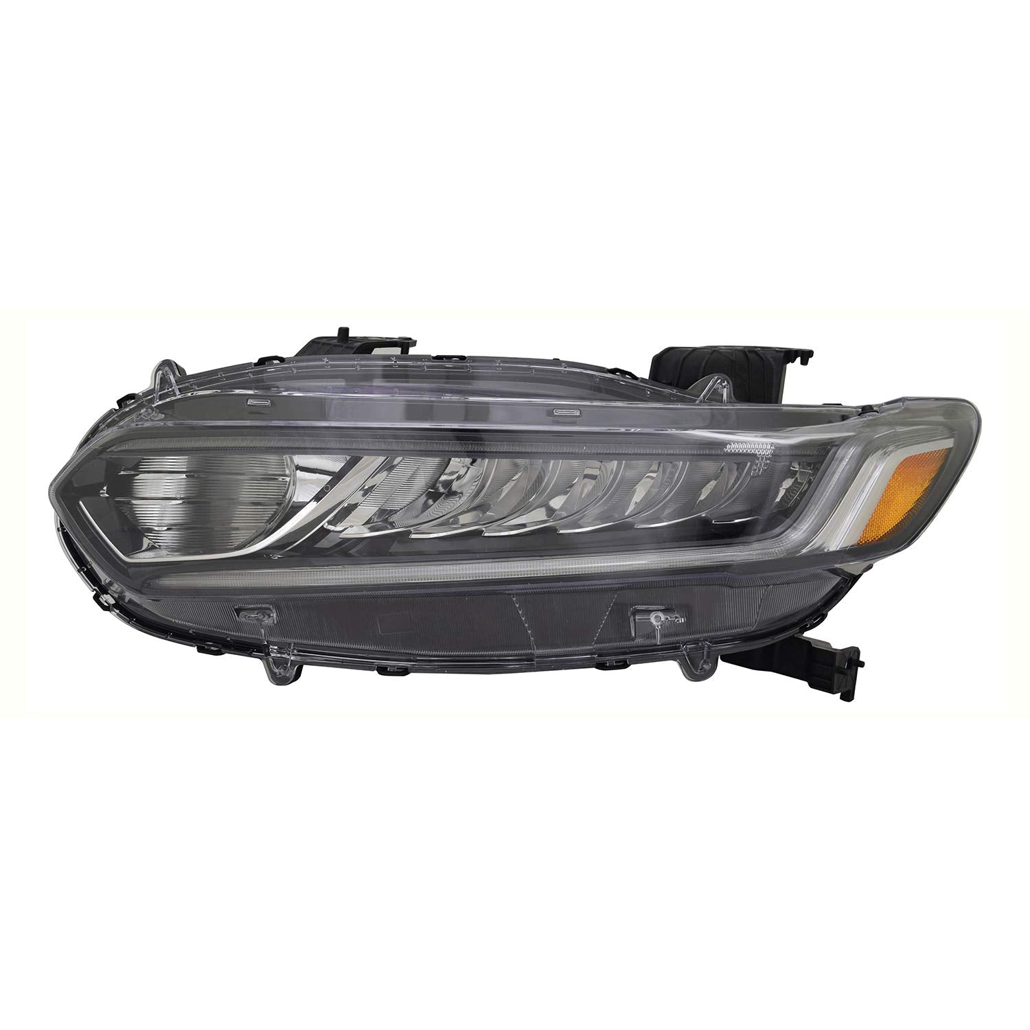 Left TYC Headlight Assembly Compatible with 2018-2021 Honda Accord