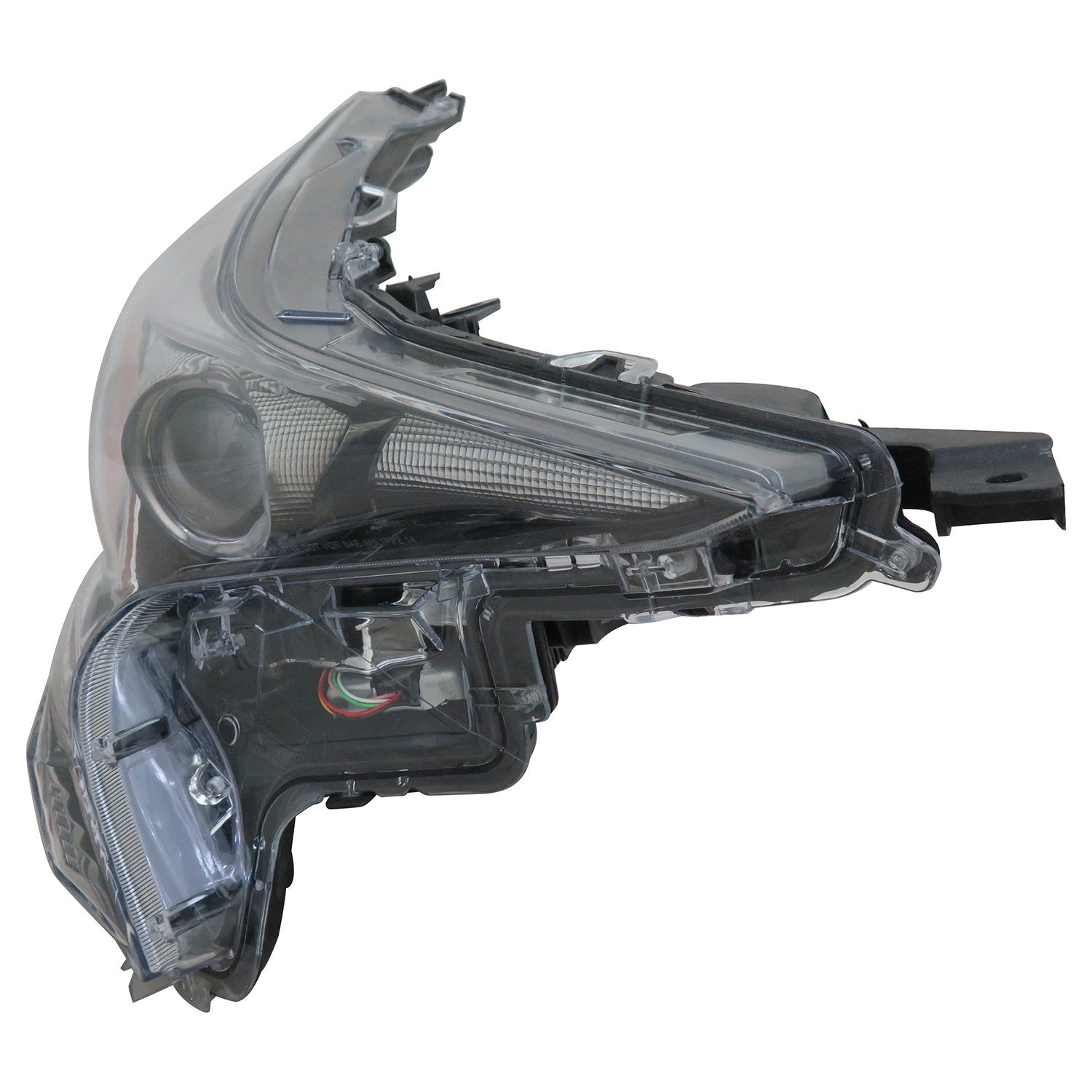 Right TYC Headlight Assembly Compatible with 2016-2018 Toyota Prius