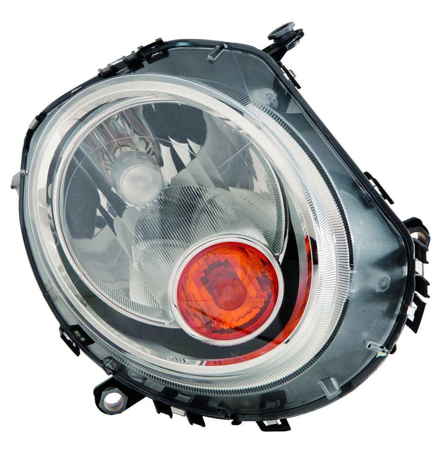 MI COPER CLUMN R55 08-13/COPER CPE R58/COPER RODSTR R59 12-14/COPER S CONV 09-14/COPER/COPER S HB 07-13 HL ASY HALOGEN YELLOW INDICATOR RH CAPA