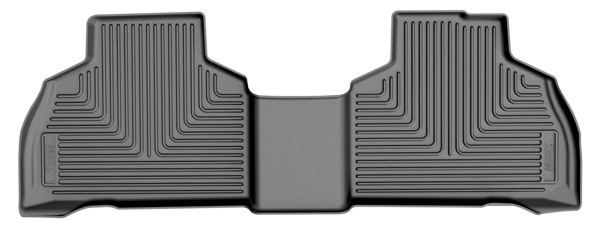 Weatherbeater Husky Liners Floor Mats | Fits 2019-2025 BMW X7 w/ 2nd Row Bench Seats | 2nd Row, 1-pc Black - 16221