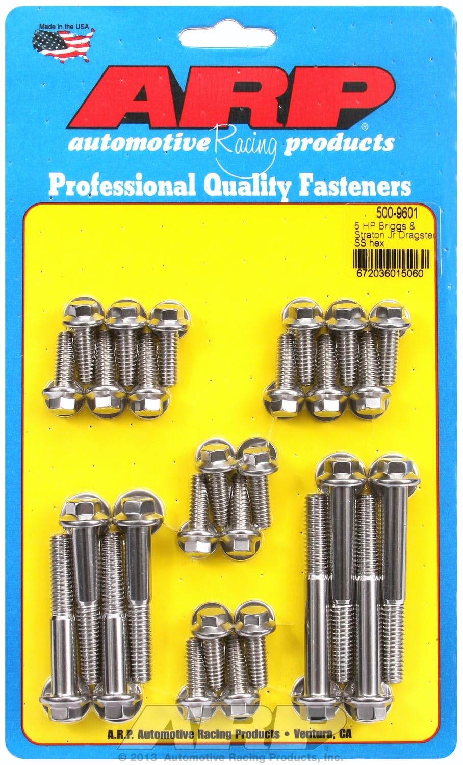 Accessory ARP Bolt Kit, Stainless Steel (500-9601)