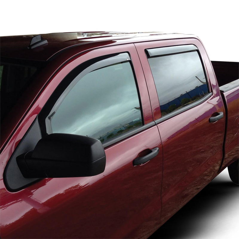 72-39415 Wade In-Channel Wind Deflector - 4 Piece
