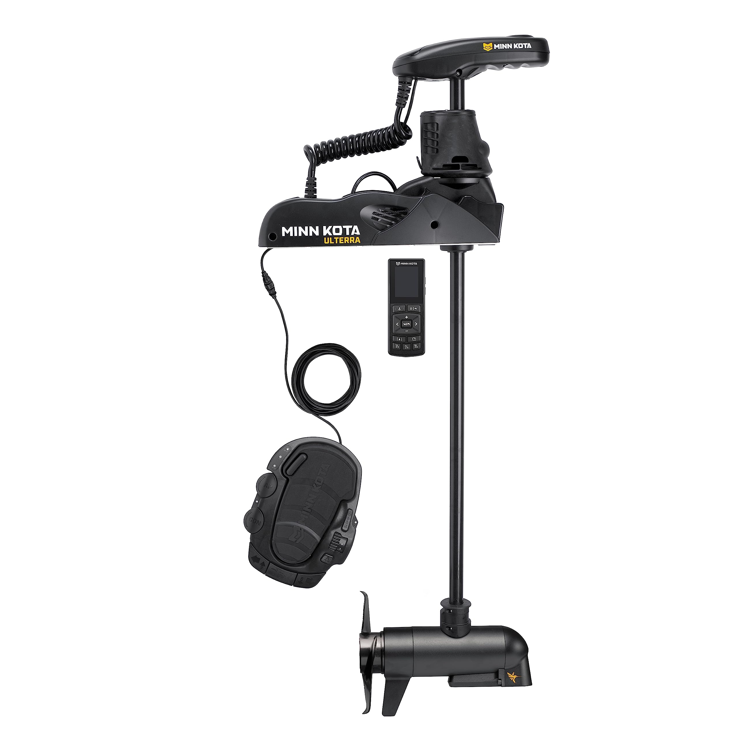 Minn Kota Bow-Mount Ulterra Electric Trolling Motor with MEGA Down Imaging – 80 Lb. Thrust, 60 in. Shaft, Freshwater