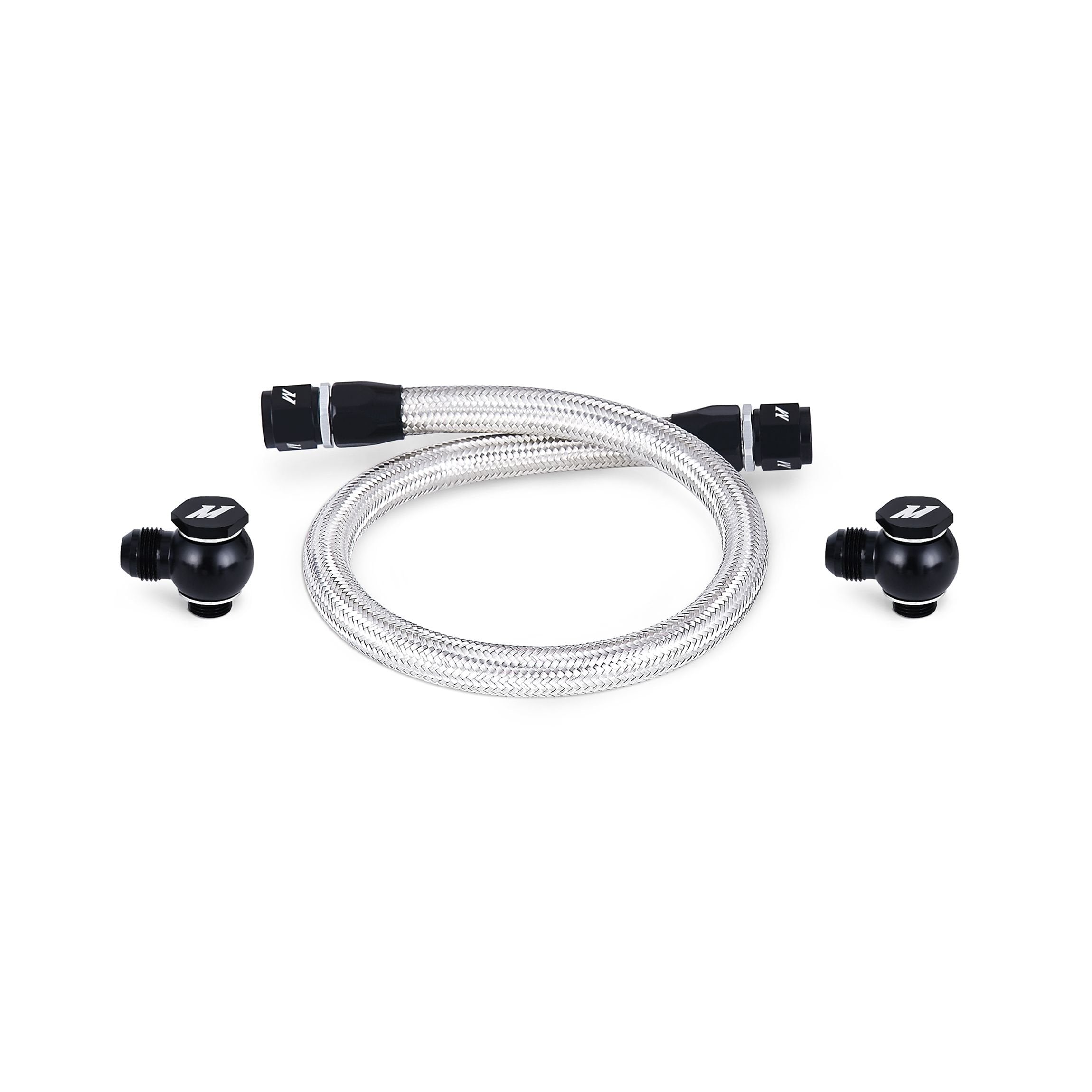 Mishimoto Primary Replacement MMSBH-RX8-04 Oil Line Fits Mazda RX-8 2004-2011 Silver