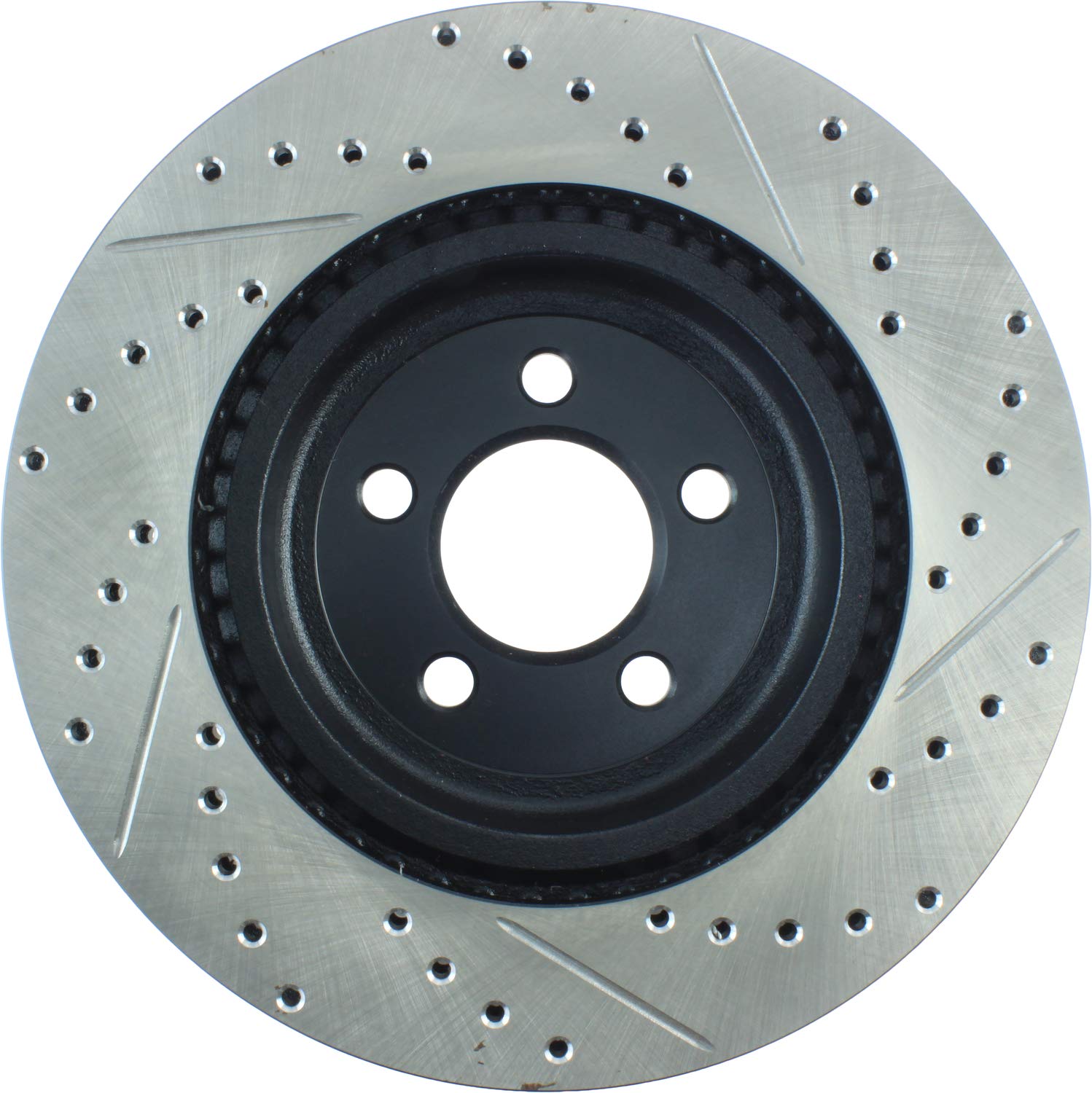 Front Right StopTech 127.63061R Sport Drilled/Slotted Brake Rotor