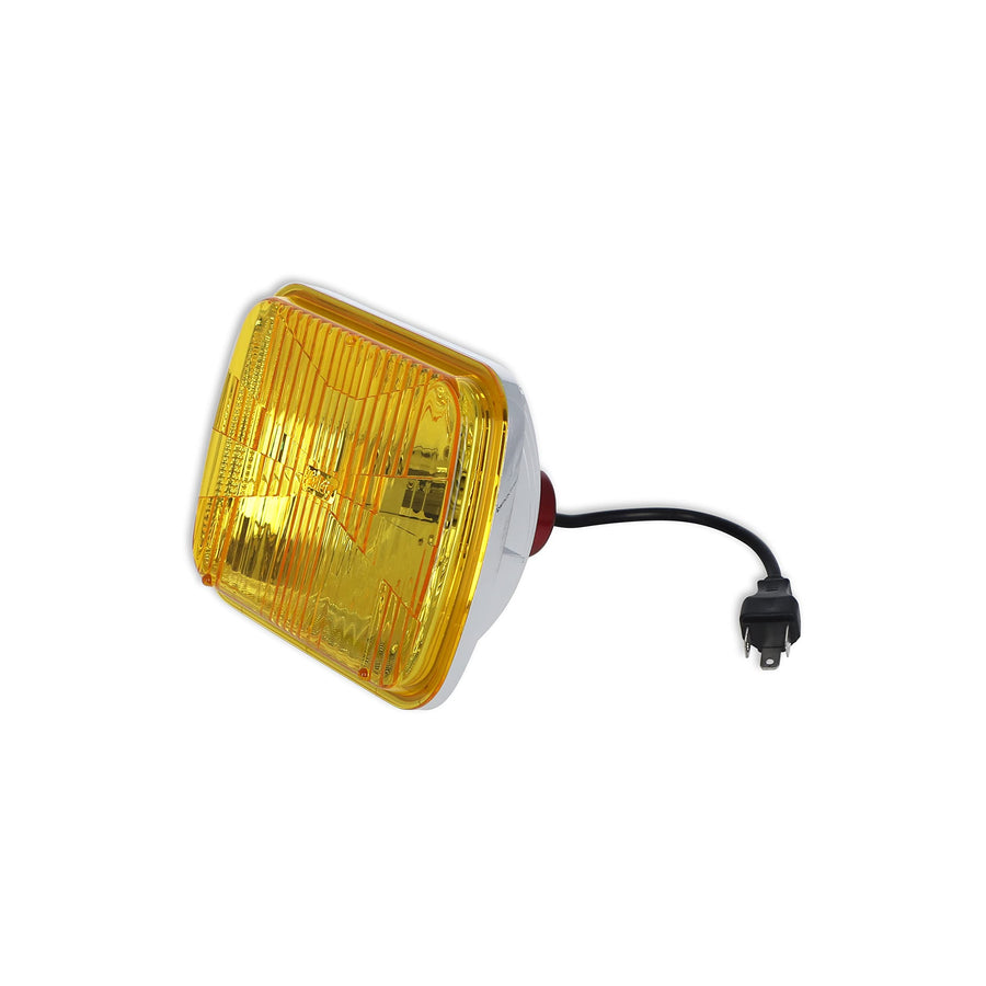 Yellow Lens Holley RetroBright LED Headlight (Utilizes 5700K Bulb)