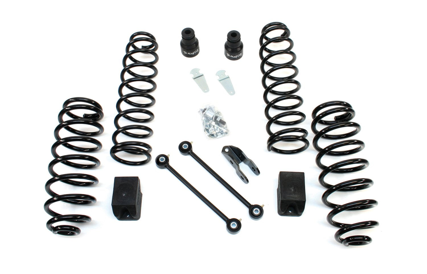 JK 4 Door TeraFlex 1351000 Lift Kit Spring Box (2.5")