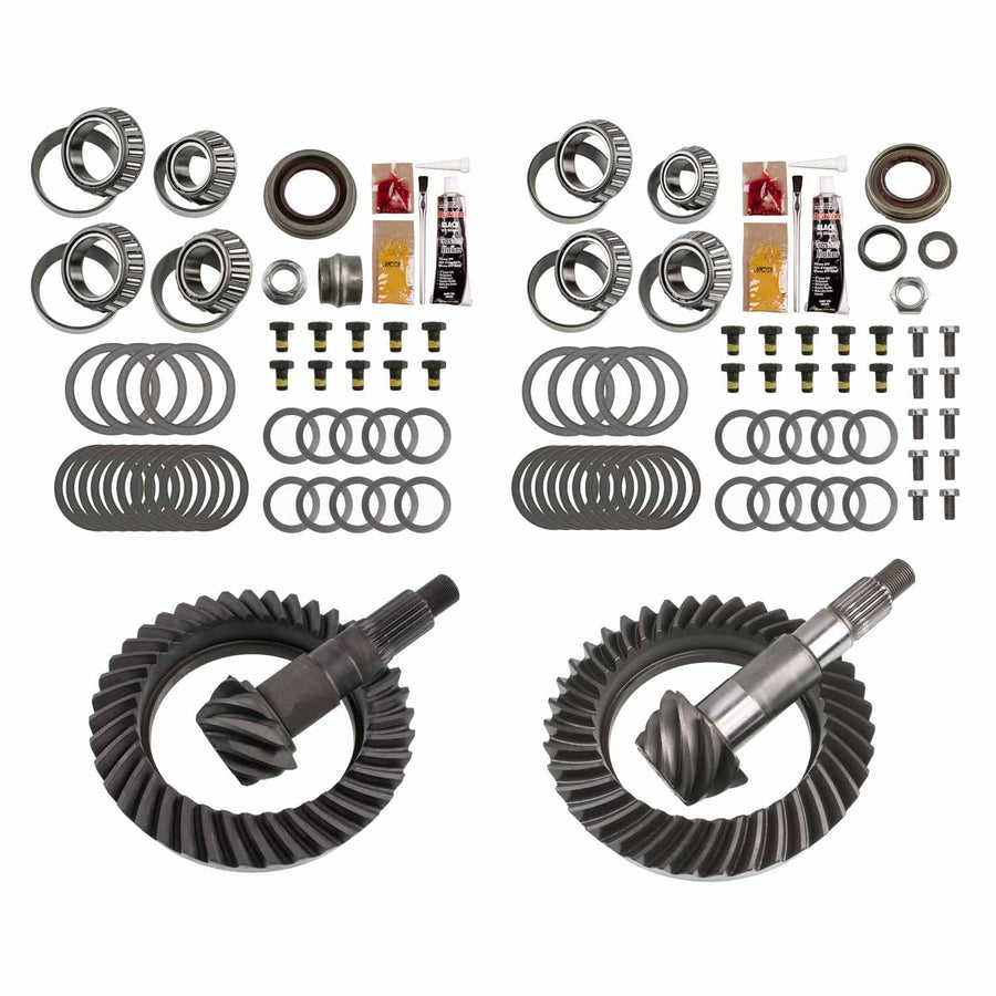 Differential Ring & Pinion Rebuild Bearing Kit EXCEL XLK-5006 For Jeep JK Rubicon Dana 44 Front & Rear 4.88 Ratio 24 Spline 8.5" Ring OD Fits Wrangler -Replaces Revolution Gear & Axle REV-JK-RUB-488-K