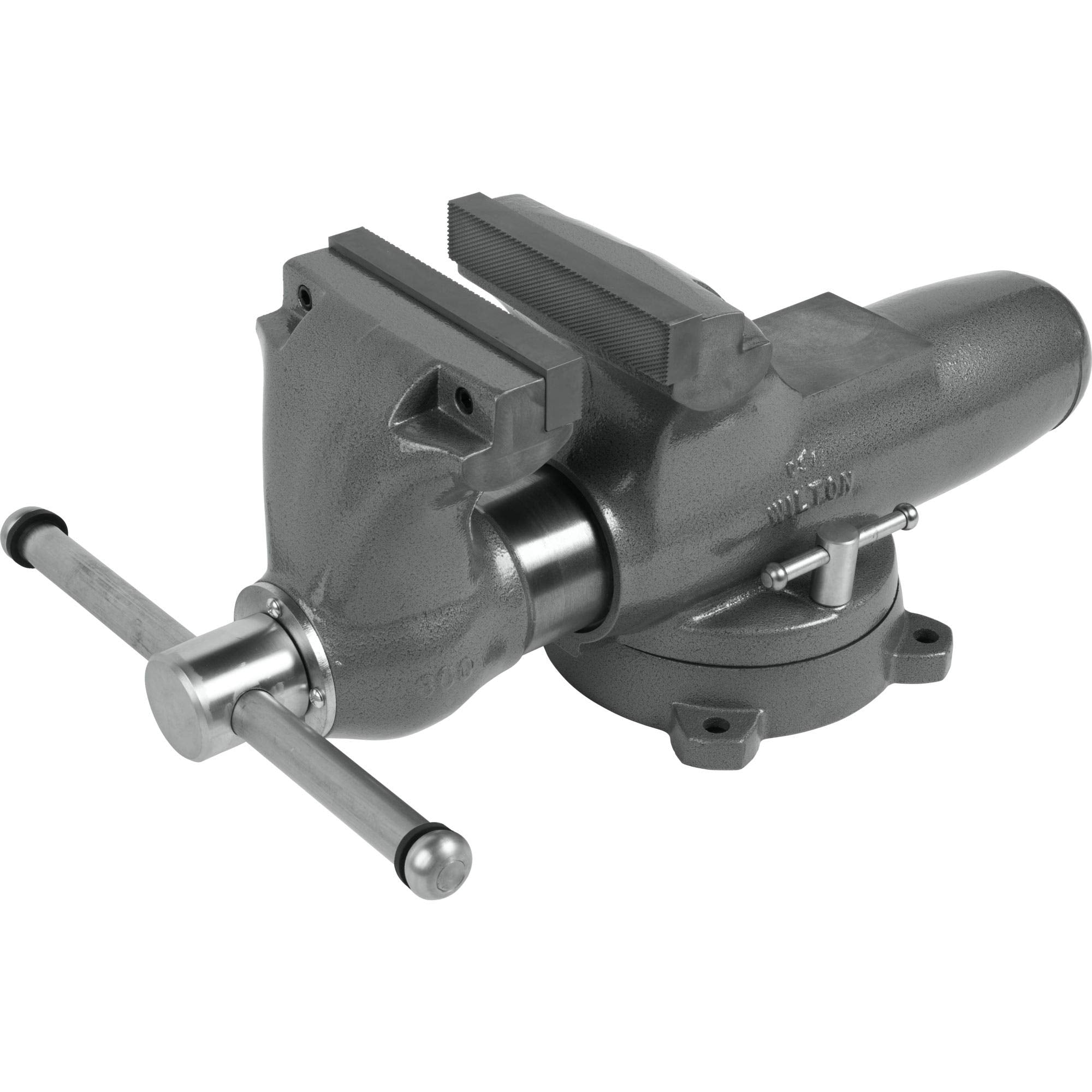 Wilton 8" Jaw Width Machinist Bench Vise, 12" Jaw Opening, 5-13/16" Throat (Model 800S)