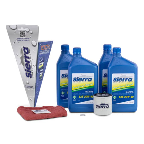 Sierra Oil Change Kit 18-9394 for Yamaha F75-F115 Engines - 20W-40