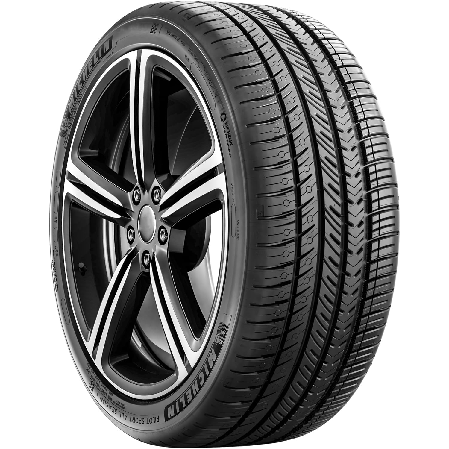 Pilot Sport All Season 4 MICHELIN Performance Tire 285/35ZR18/XL 101Y