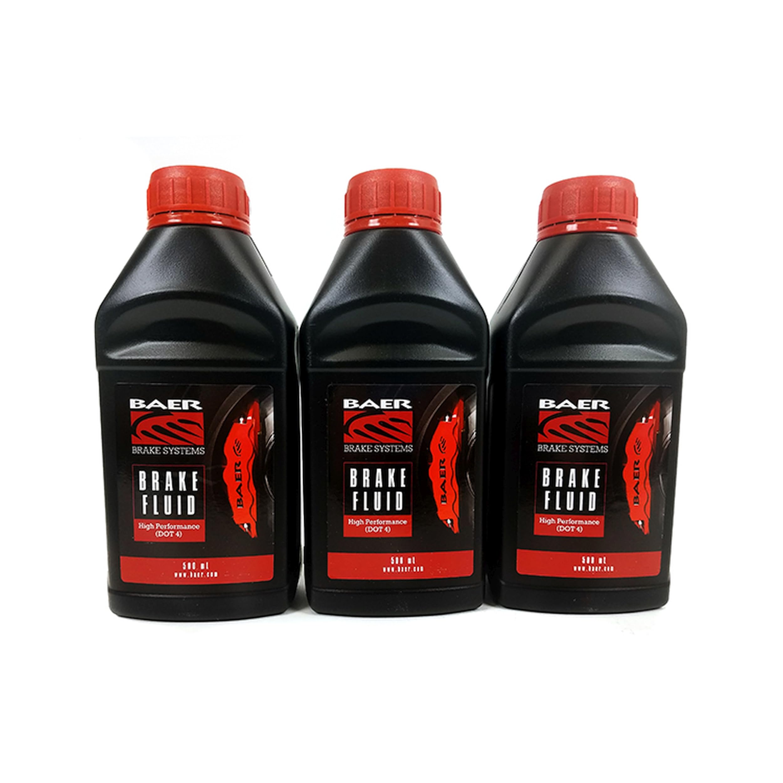 Baer Dot4 Brake Fluid 16.9Oz/500Ml - Baer (6110027)