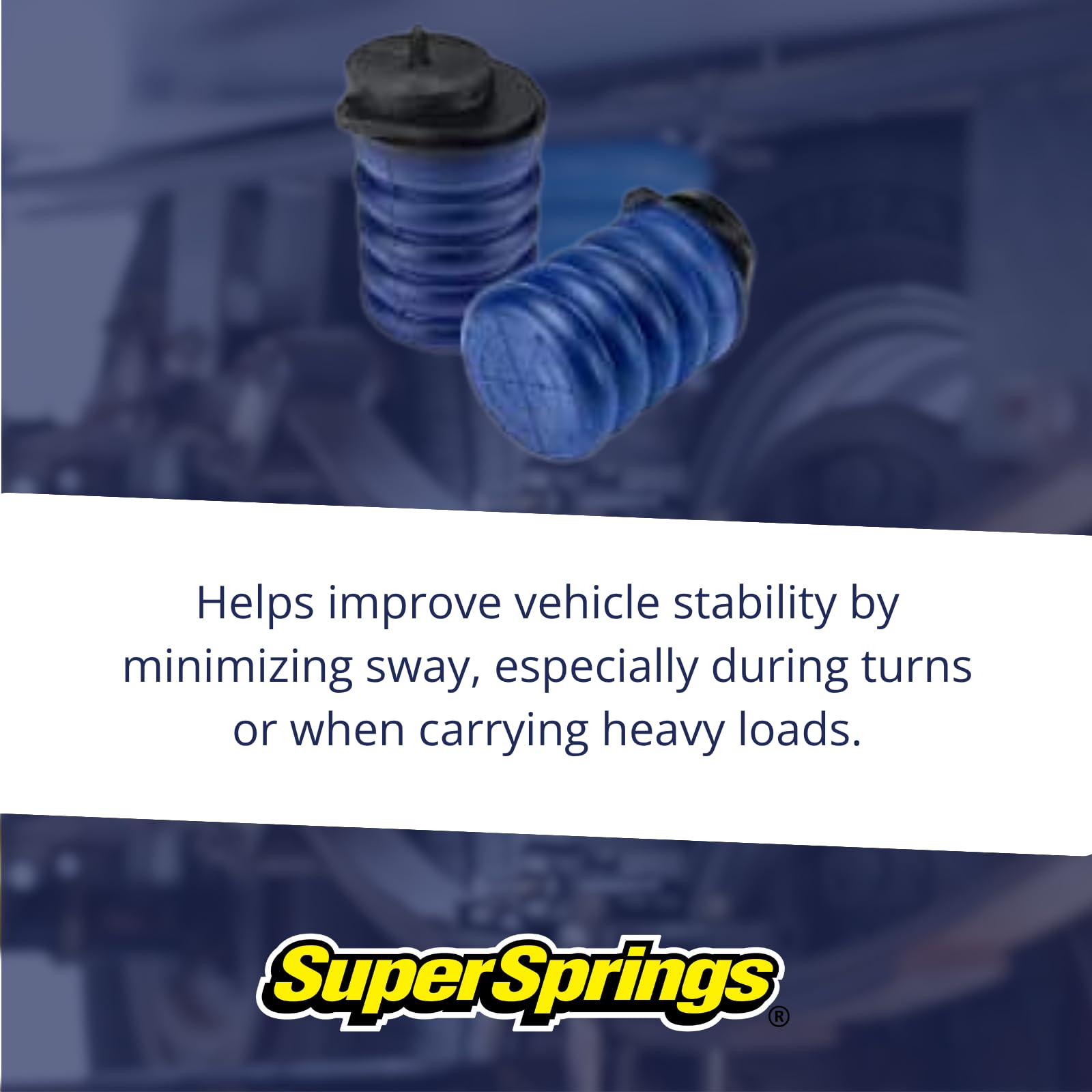 SumoSprings Rear for Ford F-150, Blue | SuperSprings SSR-108-40