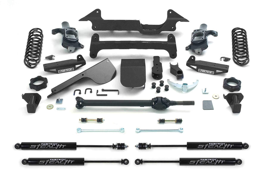 6" Lift Kit System Fabtech FTS27004BK Box 2 For Select Hummer H2 Vehicles