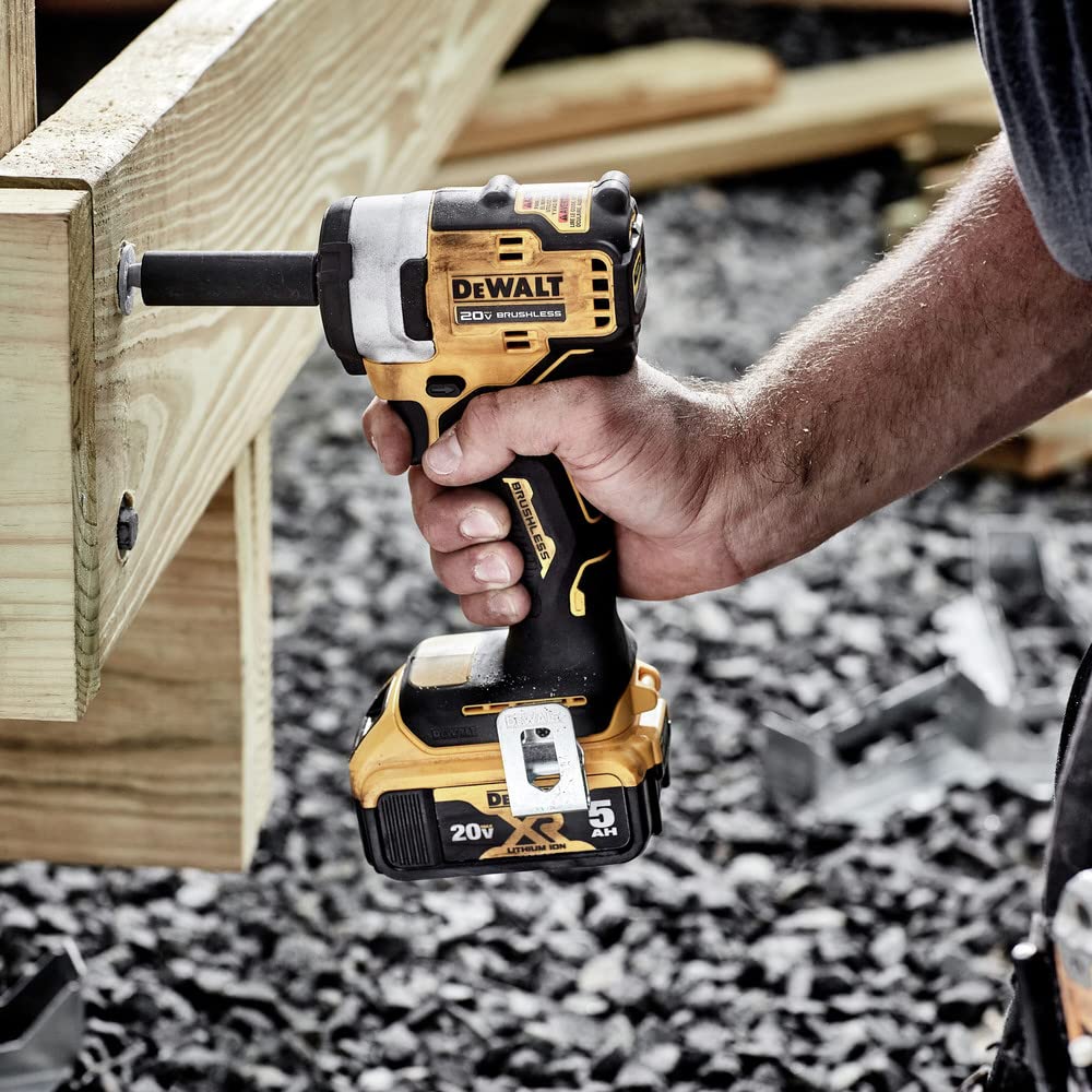 20V MAX* DEWALT DCF913B 3/8 in. Cordless Impact Wrench with Hog Ring Anvil (Tool Only)