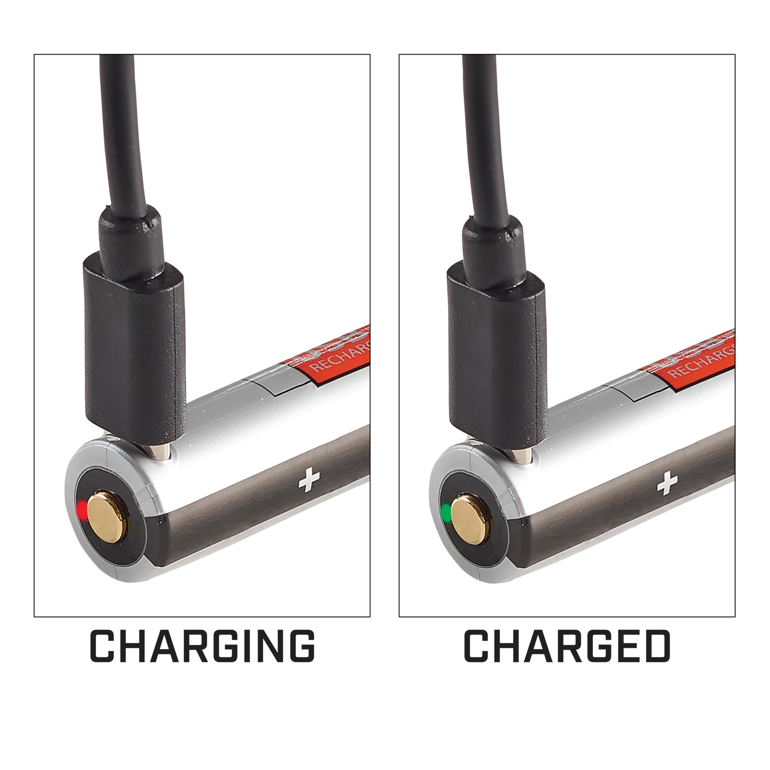 Streamlight USB-C Rechargeable Battery 88136 with Integrated Charge Port for use with The ProTac 2AA-X USB