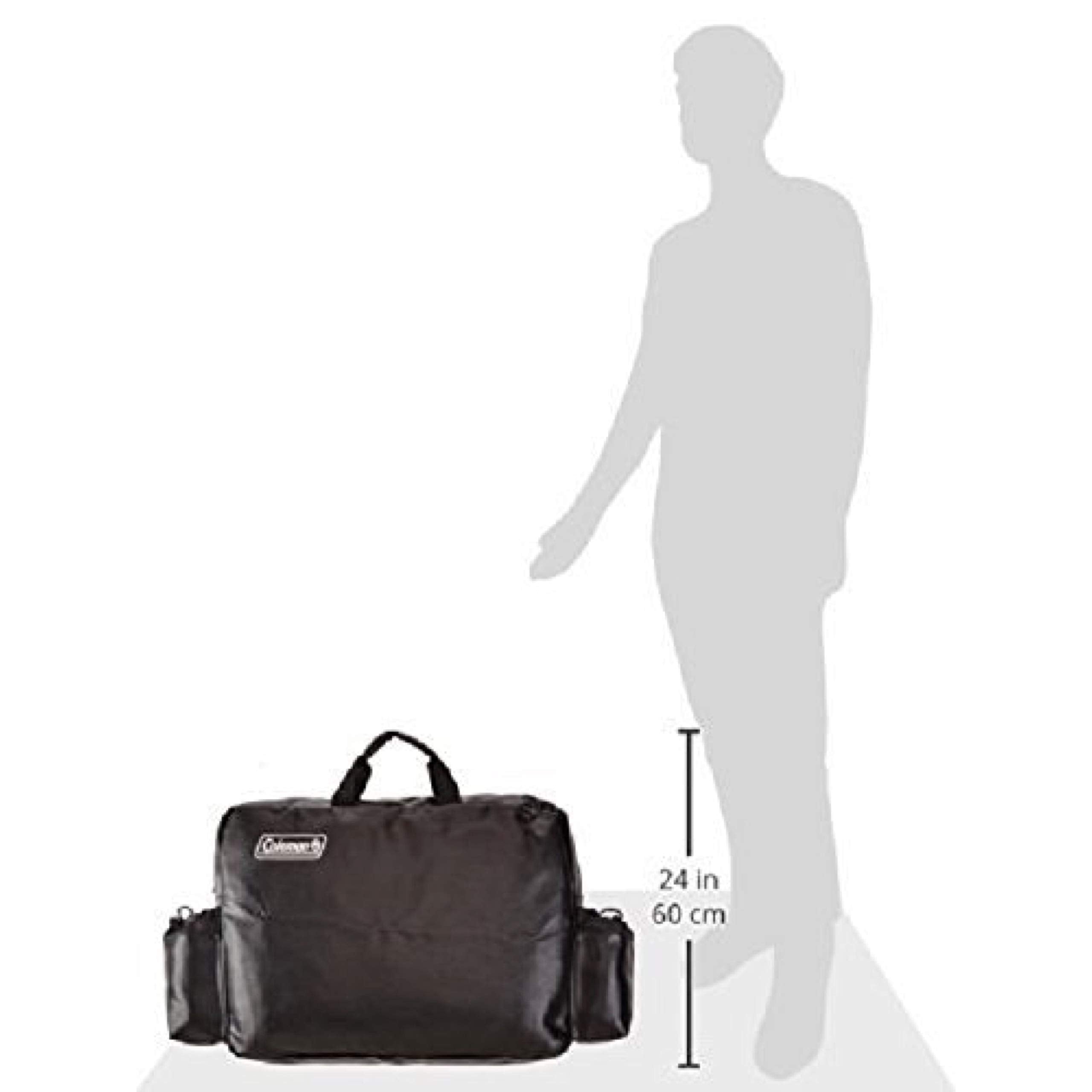 Coleman Protective Cover & Carry Case, Large Stove Fits Most Grills/Stoves, 2 Large Side Pockets for Fuel Cannisters