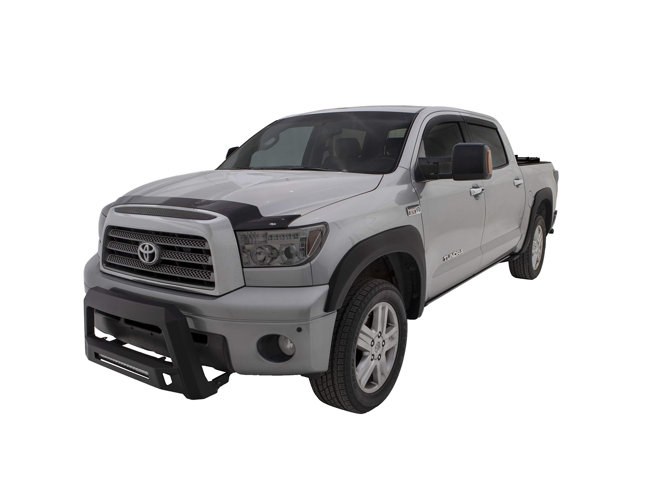 Lund Revolution 86521209 Bull Bar with Integrated LED Light Bar, Black Steel for 2007-2019 Toyota Tundra; 2008-2019 Sequoia