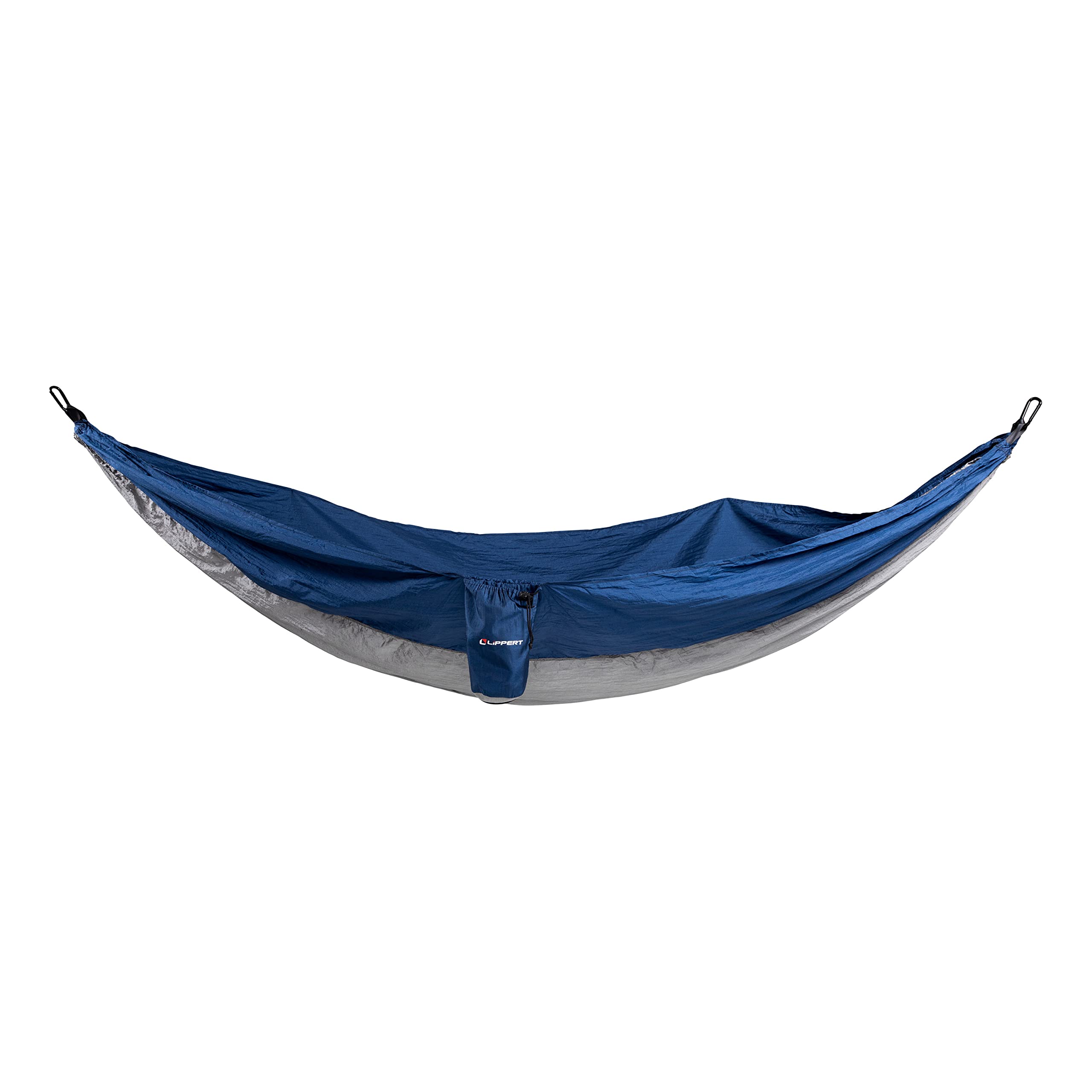 Lippert Outdoor Single Person Portable Camping Hammock Blue