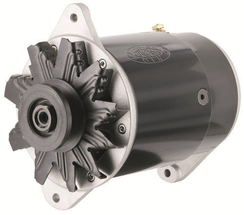 PowerGEN Powermaster Black Short 60A 6V Neg Grd w/Pulley for 3/8" Belt