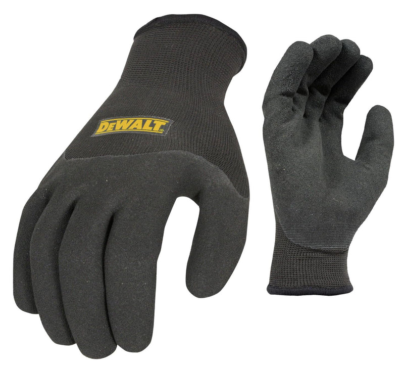 Dewalt Thermal Insulated DPG737L Grip Glove 2 In 1 Design, Large, Black/Yellow