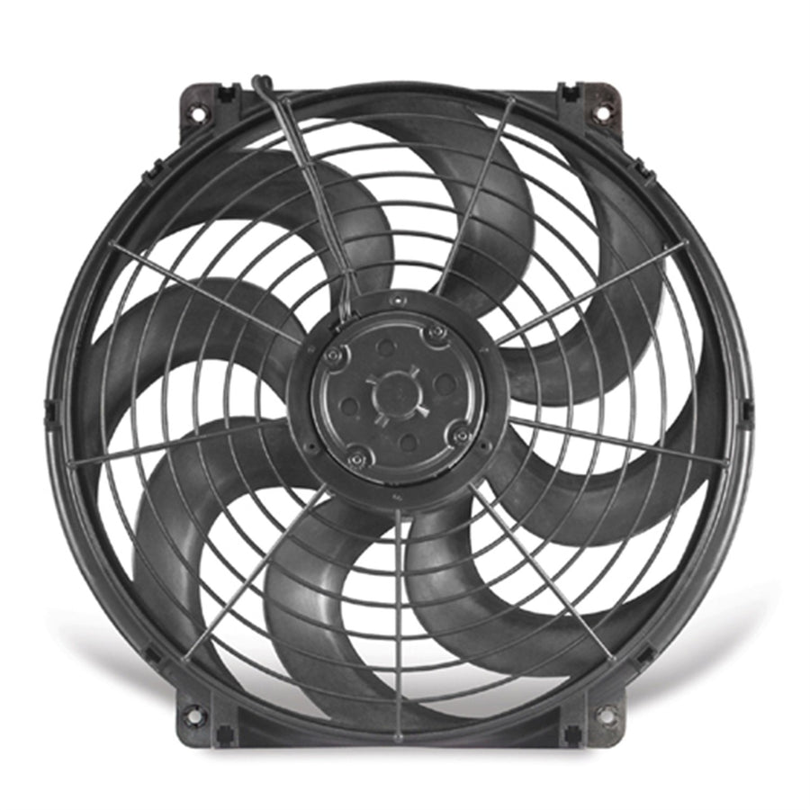 12" S-Blade Black 392 Electric Fan