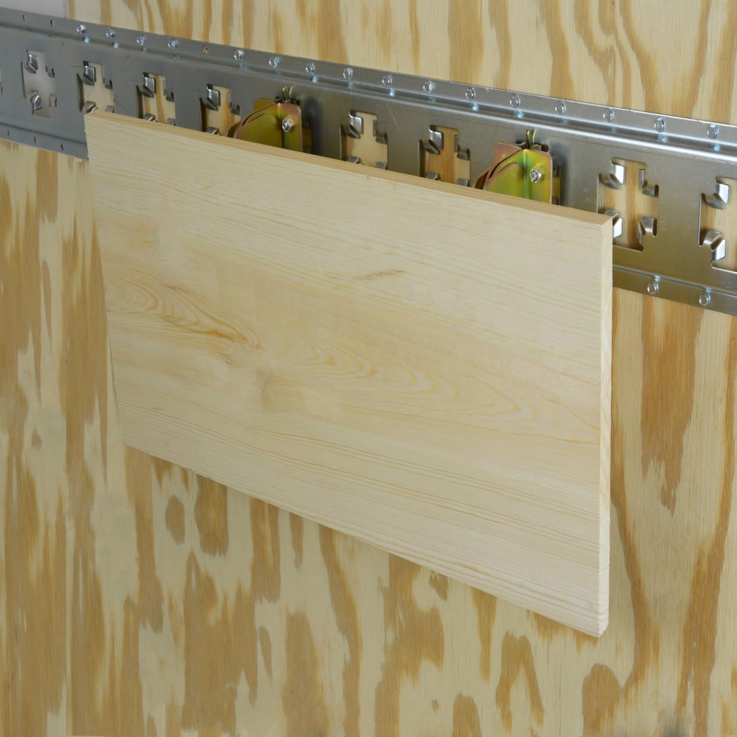 12" Folding Shelf Track Brackets - 2 Pk