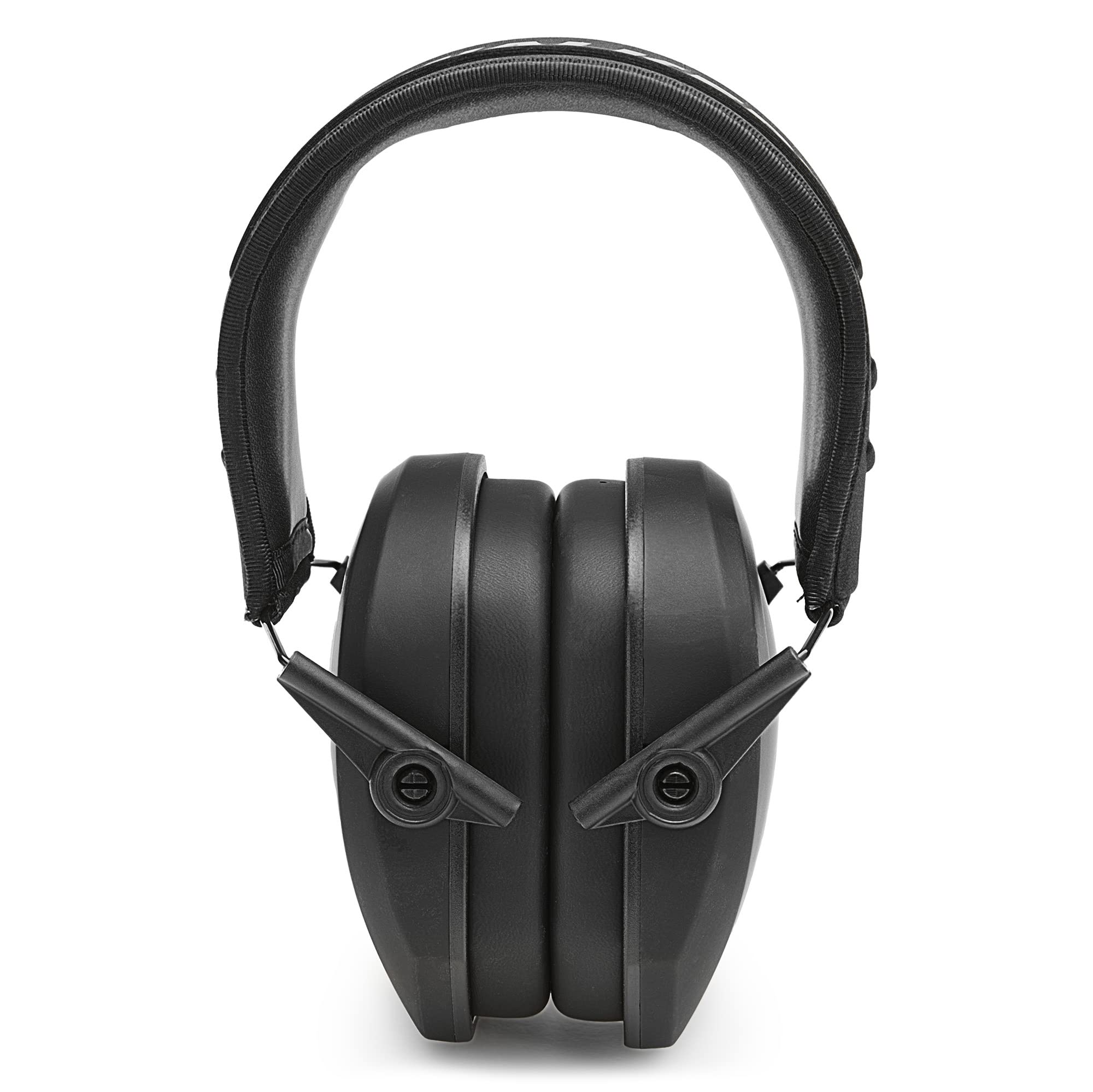 Walker's Passive Razor Slim Earmuff - Ultra Low-Profile Earcups - Black