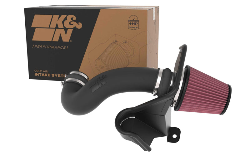 Cold Air Intake System K&N: High-Flow Air-Filter, Increase Performance & Horsepower: Compatible with 2022-2023 JEEP Grand Cherokee; 2022-2023 JEEP Grand Cherokee L, 63-1593