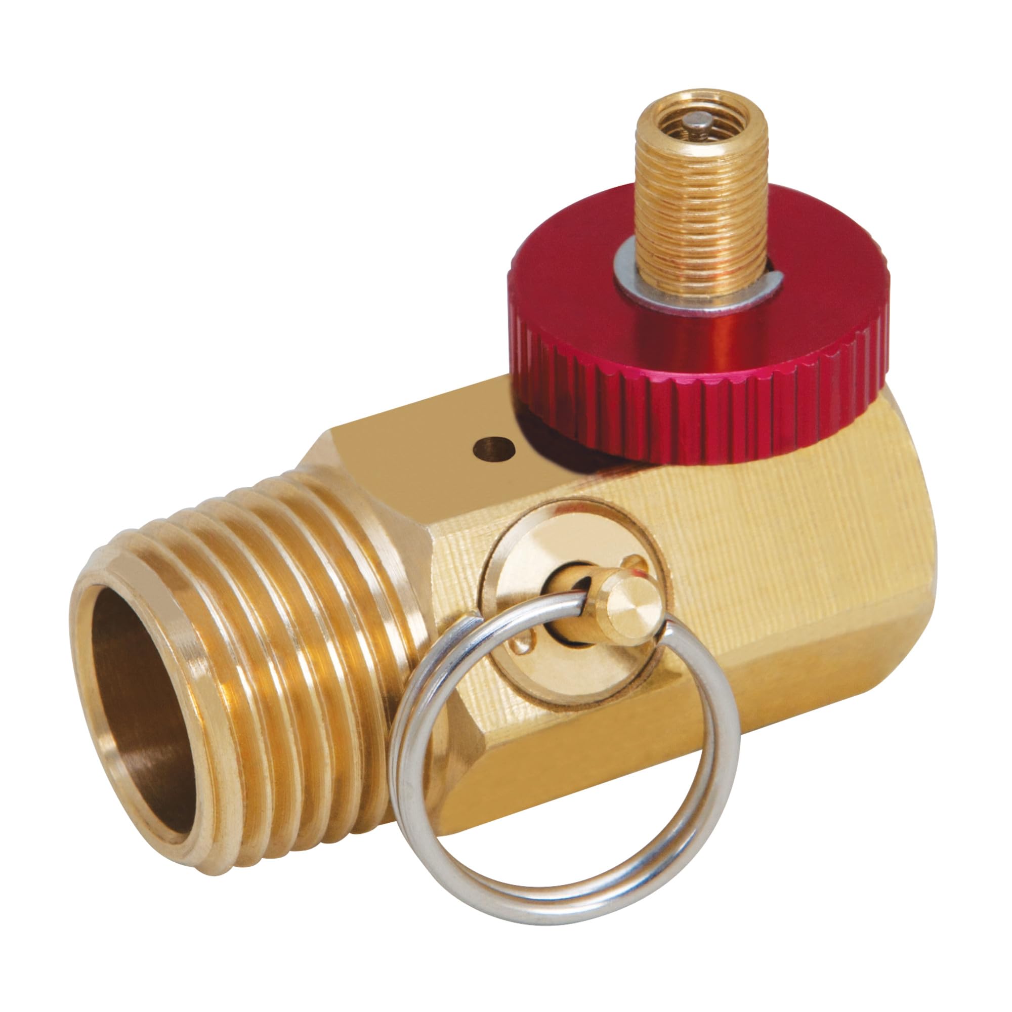 Air Tank Manifold Performance Tool W10056 With Fill Port , Ball Valve, & Relief Bypass , Gold