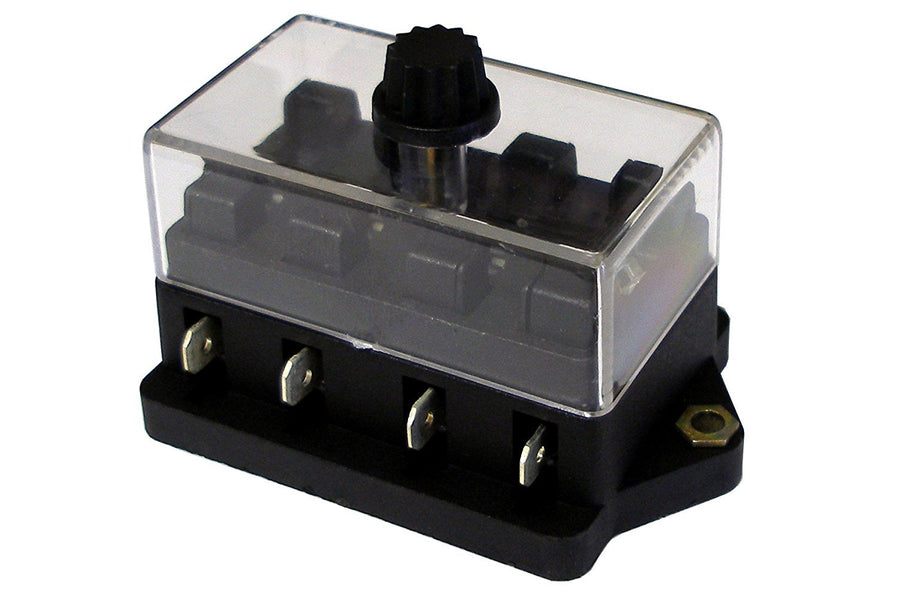 Battery Doctor WirthCo 30110 ATO/ATC Fuse Block with Cover 4 Position