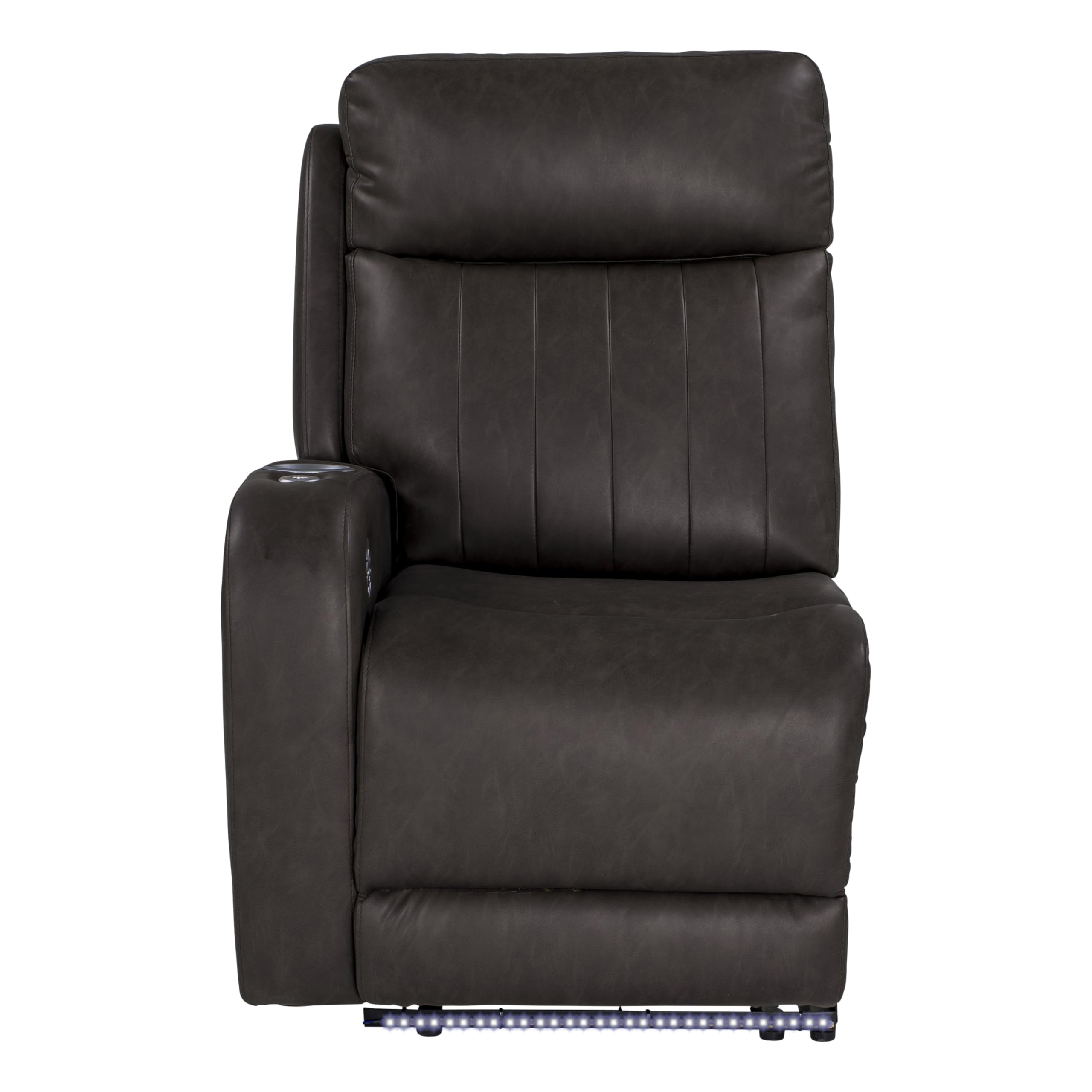 Thomas Payne® Luxury RV Theater Seating Seismic Series Recliner - Right Hand Configuration, Millbrae – Remote Control Power Recline, Massage and Lumbar – Power Port Accessory Compatible – 2020129316