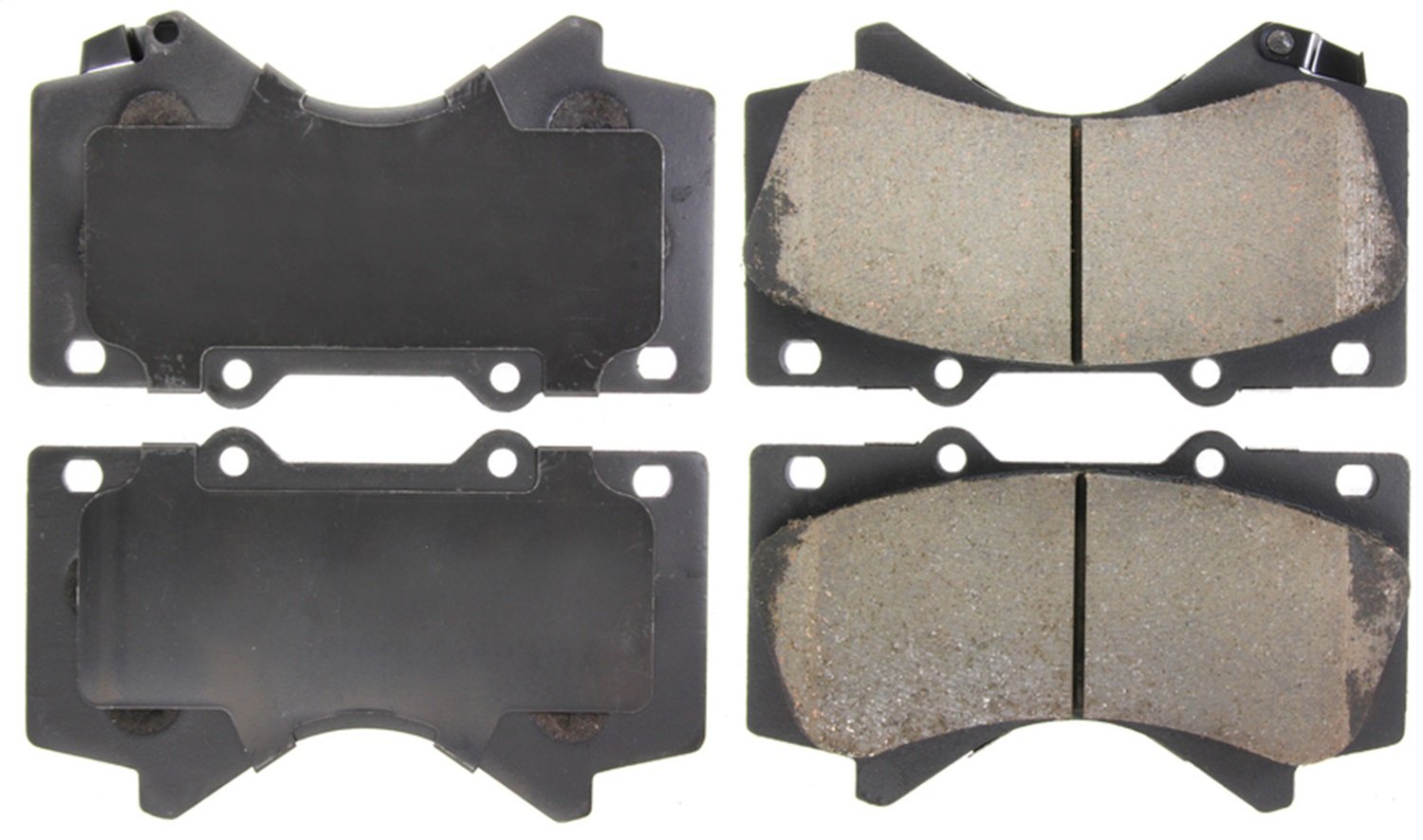 Front StopTech 308.13030 Brake Pads with Shims and Hardware Street