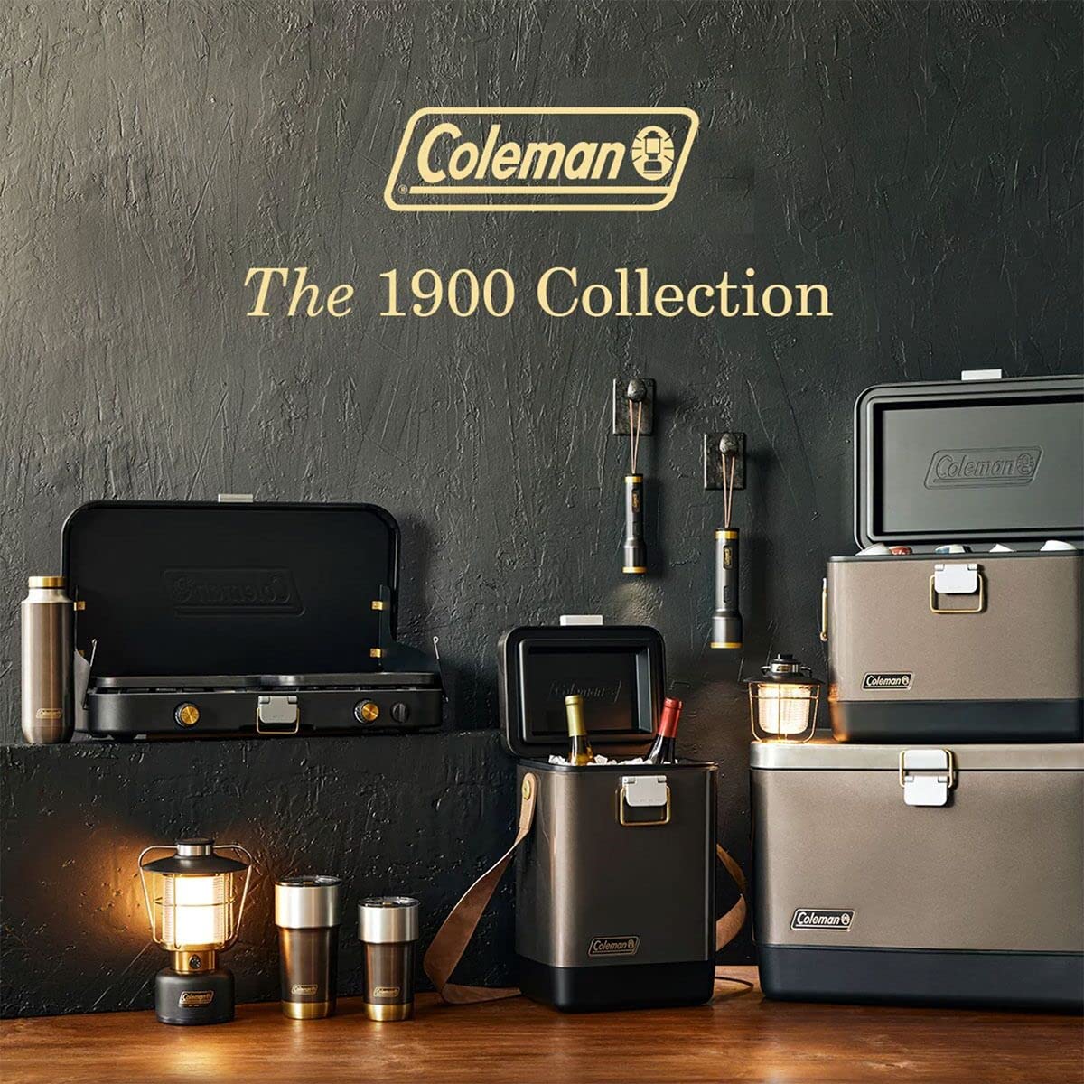 Coleman Premium 1900 Collection LED Lantern, 200/600 Lumens, Impact & Water-Resistant, Adjustable Brightness Settings & Carry Handle, Ideal for Camping and Emergencies