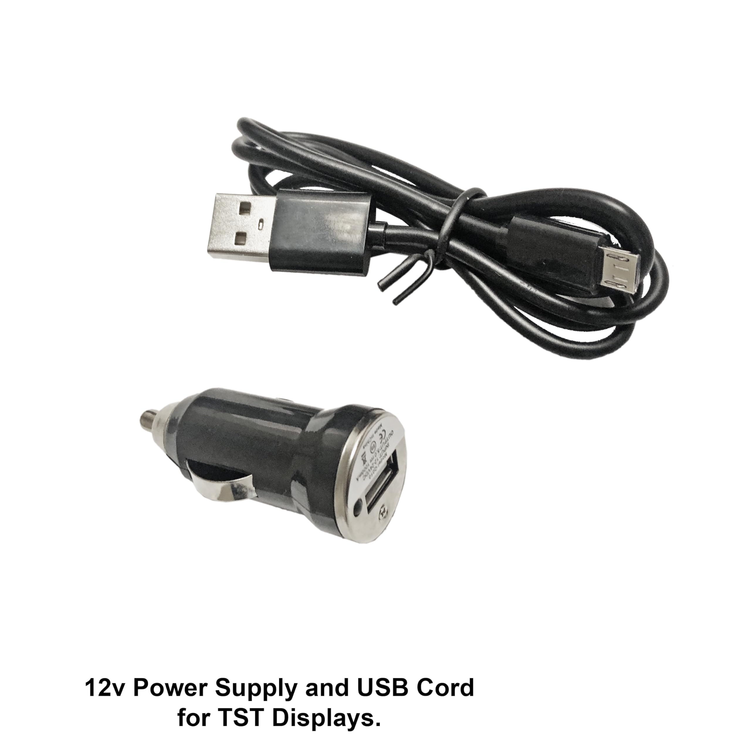 4 Sensor TST 507 Flow Through Tire Monitoring System with Monochrome Display - Handles Multiple Trailers